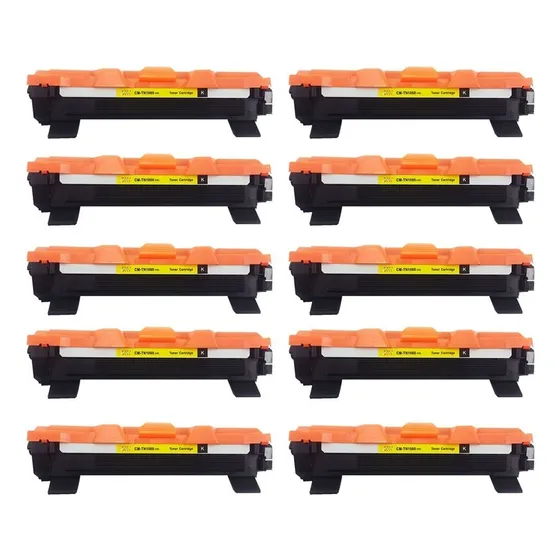 Kit 10 Toner Compatível Evolut Tn-1060 Tn1060 Preto