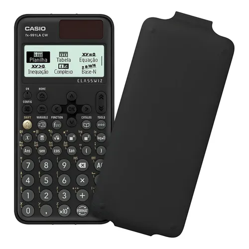 [未使用]CASIO XW-H2 Calculadora Científica Casio 275 Funções Fx-82lax Rosa Azul Cor