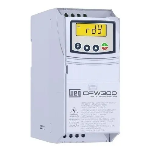 Inversor De Frequência Weg Cfw300 3cv 10a 220v Mono/trifási