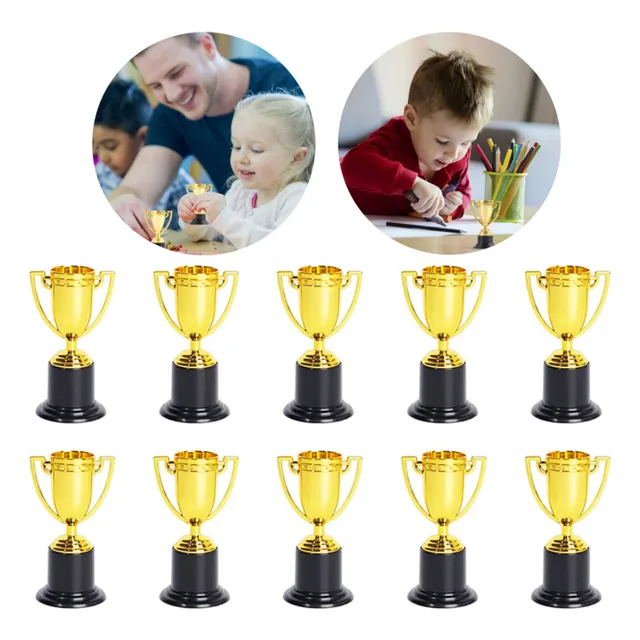 10x Mini Trofeo Trofeo Copa Premio Apreciación Regalos