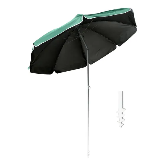 Sombrilla 2m Diametro Con Twist Drive Protec Solar Spf 30
