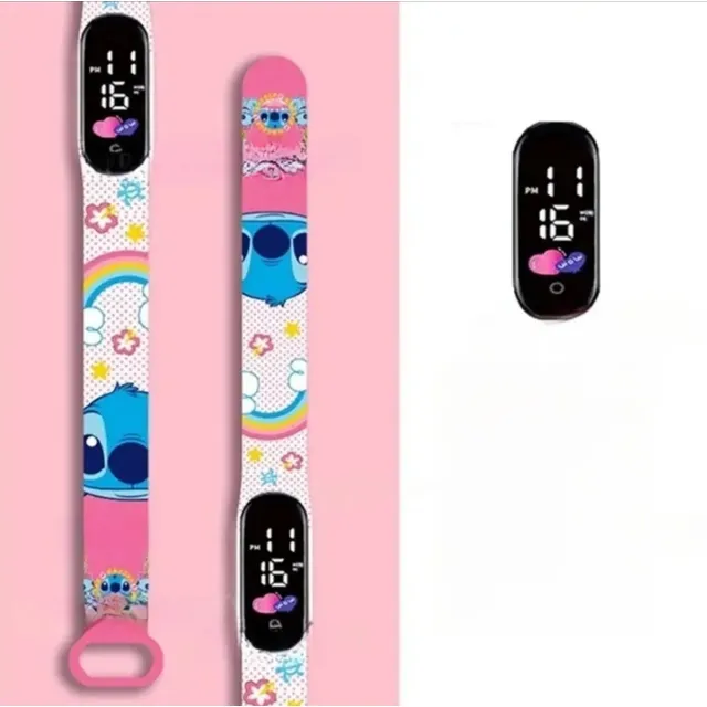 Reloj Digital  Para Niñas. Cartoon.