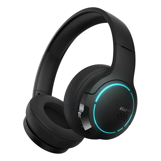 Fone Bluetooth com microfone e LED RGB EDIFIER G2BT - Preto