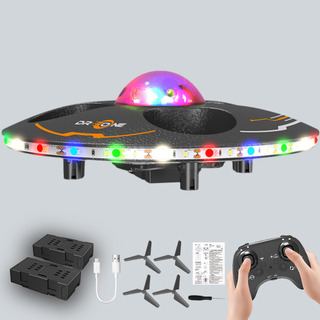 Dron Ovni Rc Para Niños Con Luces Y Vuelo Automático Dron Ovni Rc Para Niños Con Luces Y Vuelo Automático