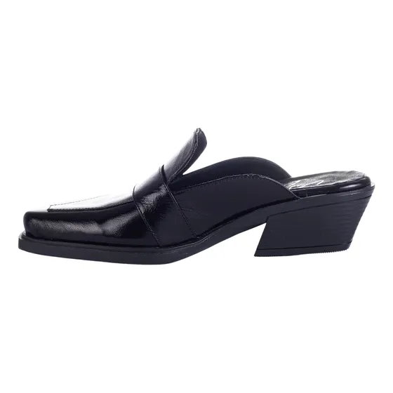 Zueco Zapato Mocasín Cuero Legitimo Mujer Nala Victoria Ates