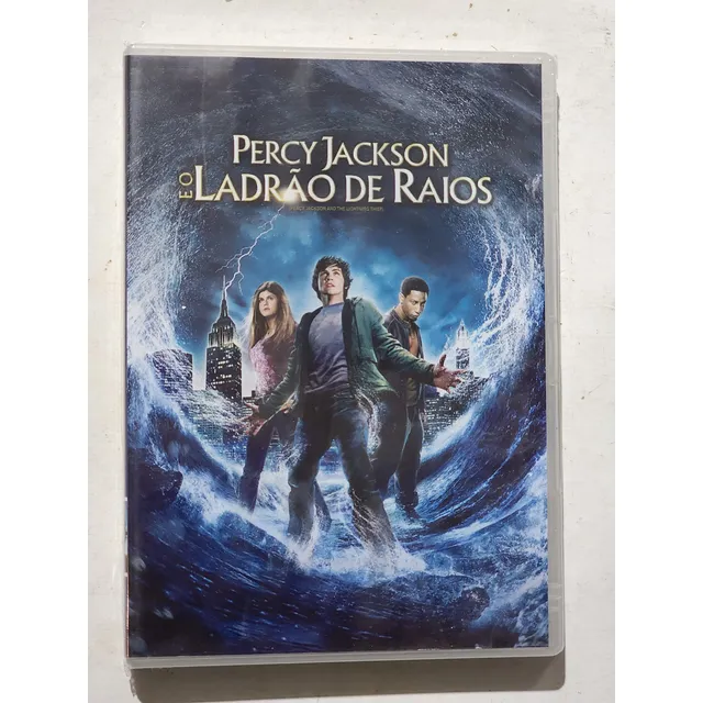 Dvd Percy Jackson E O Ladrão De Raios Original Lacrado