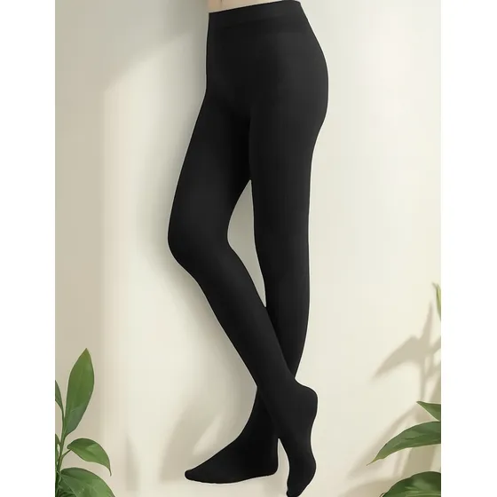 2x Medias Térmicas Afelpadas Mallas Dama Invierno Mallones
