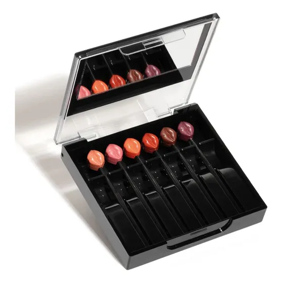 Estojo Mini Batons Six Mini Lips Make B. 6 Cores
