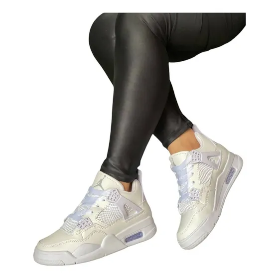 Zapatos Nike Jordan Retro 4 Dama Deportivos Colombianos  Gym