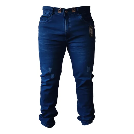 Jeans Licrado Para Hombre Tallas Grandes Excelentes