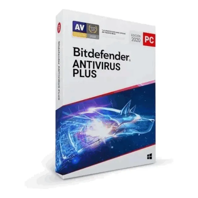 Antivirus Bitdefender Plus 1 Pc 1 Dispositivo 1 Año Original