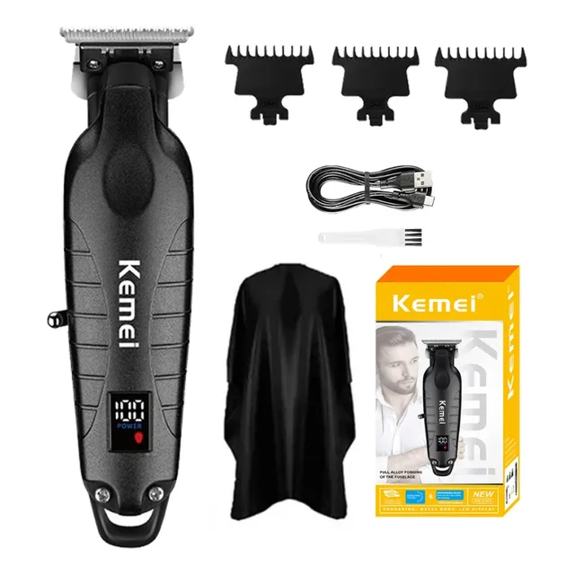 Maquina De Cortar Kemei KM-2293 Cabello Perfiladora Cabello Trimmer