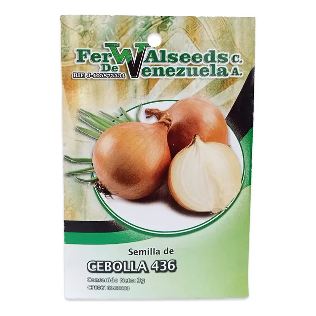 Semillas Cebolla 436 3g, Pack 3 Sobres
