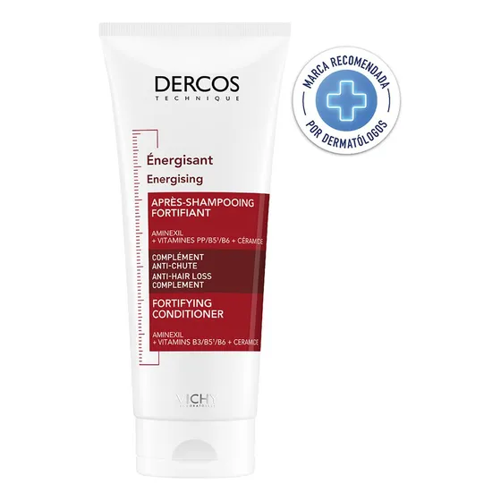 Acondicionador Energising Vichy Dercos Anti-caída 200ml