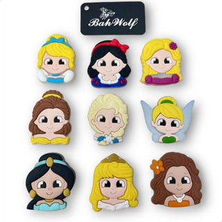 Aplique Emborrachado Princesas Sortidas Kit 20 Unidades Aplique Emborrachado Princesas Sortidas Kit 20 Unidades
