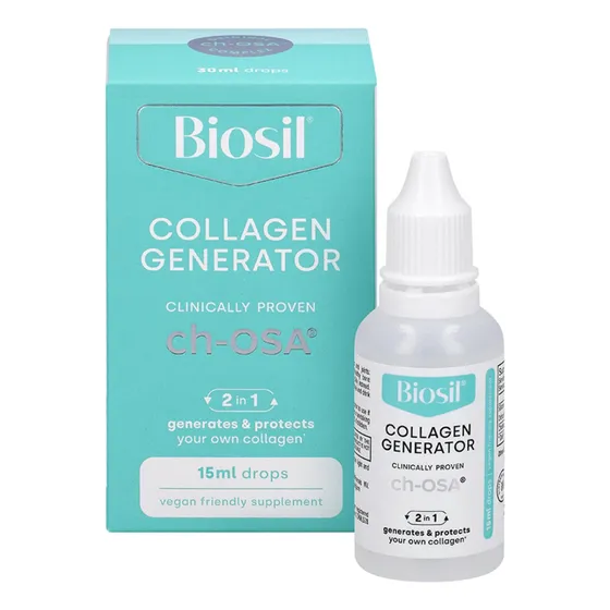 Suplemento Generador De Colágeno Biosil De 15 Ml Con Complej