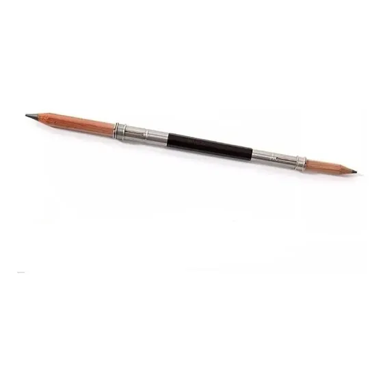 5 Extensor De Lápis Prolongador Ponta Dupla Alongador Grafit