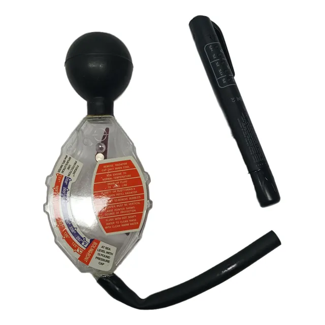 Kit Tester Probador Líquido Freno + Probador Refrigerante
