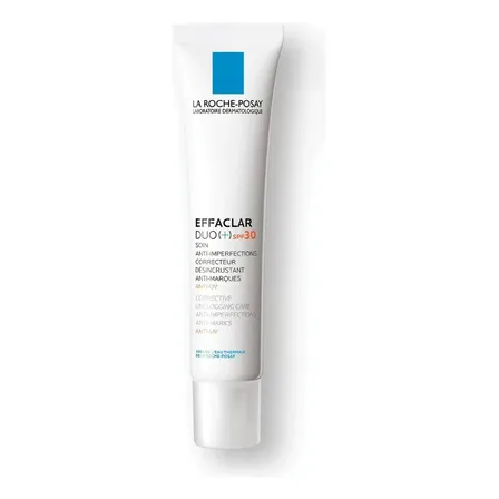 La Roche-posay Effaclar Duo+ Fps30 40ml Creme/gel Antiacne E Antimarcas Para Dia E Todo Tipo De Pele