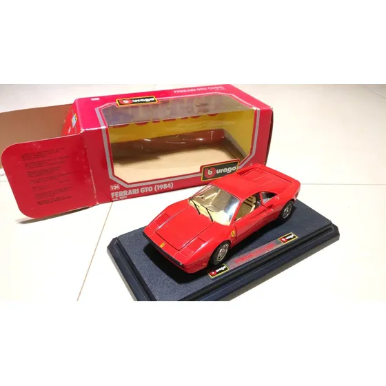 Ferrari Gto 1984 Burago Cod 0572 Escala 1/24
