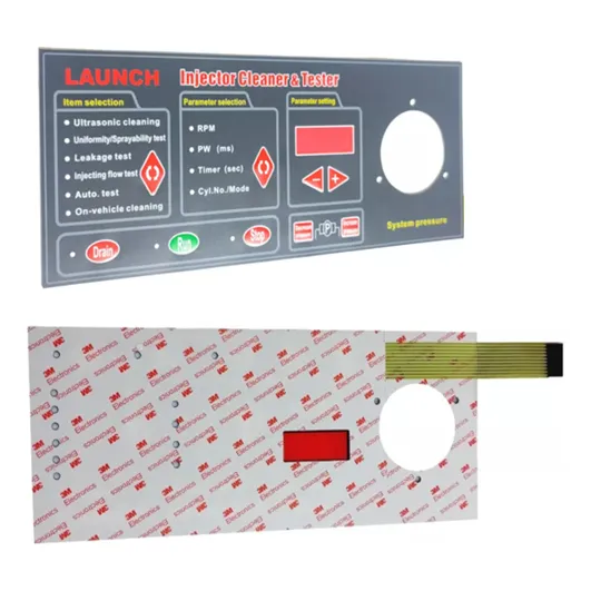 Tablero Panel Botonero Para  Banco De Pruebas
