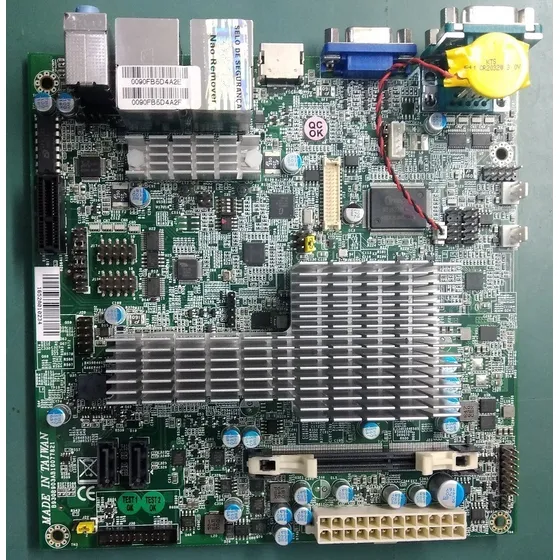 Placa Industrial Intel D2550 Itx Pfsense Nas Dual Lan
