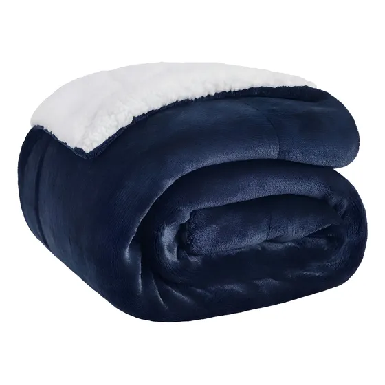 Frazada Polar De Corderito 200x230 Manta Cama De 2 Plazas