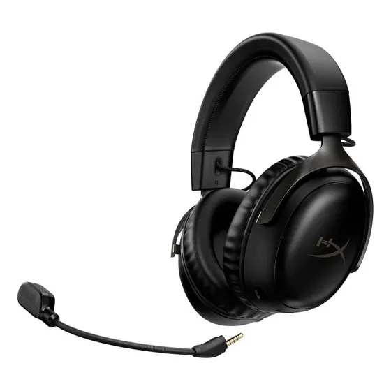 Audifonos Hyperx Cloud Ill Wireless Black Color Negro Luz Verde