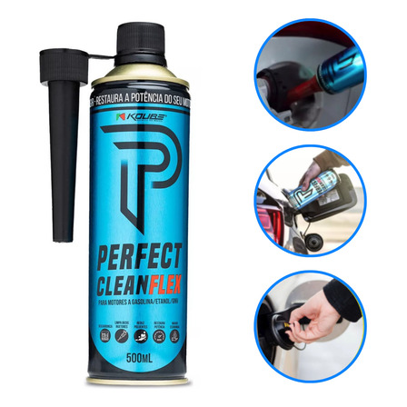 Perfect Clean Flex Limpa Motor Via Tanque Koube 500ml Perfect Clean Flex Limpa Motor Via Tanque Koube 500ml