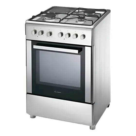 Cocina Candy Combinada 3+1 Cbcm6 X 543 Inox. C/disco Albion