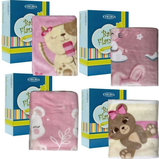 Cobertor Manta Infantil Bebe Flannel Toque De Seda Menina Cobertor Manta Infantil Bebe Flannel Toque De Seda Menina