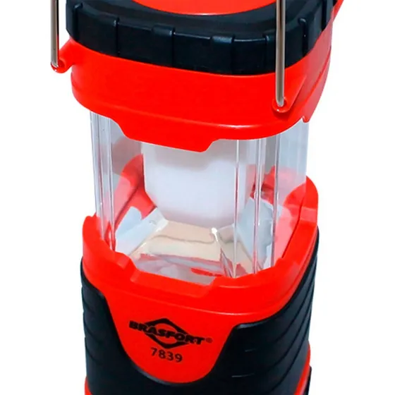 Lampião De Led Pilha Camping Pesca Barraca Retrátil 