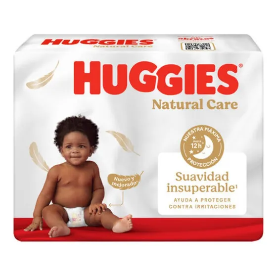 Pañal Huggies Natural Care Xtracare Big Talla G 66 Und Género Sin género Tamaño Grande (G)
