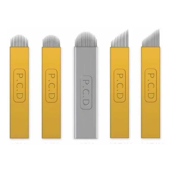 Agujas Microblading Filos Hard Flex Lengua De Gato X 10 Uds.