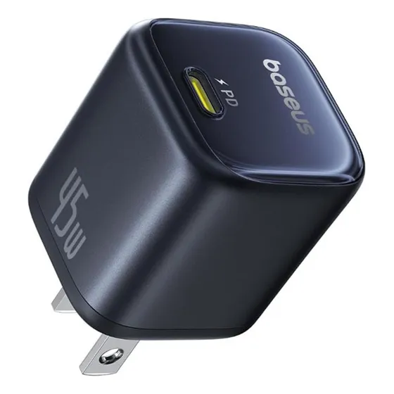 Cargador Baseus Gan6 Pro Usb-c 45w Carga Rapida iPhone iPad