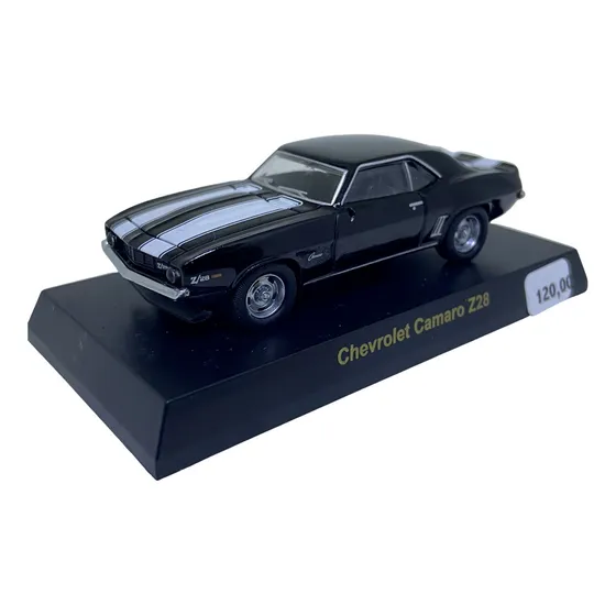 Chevy Camaro Z28 Preto Loose Kyosho 1/64