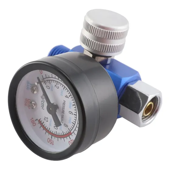 Regulador De Aire Con Manómetro 1/4 Npt