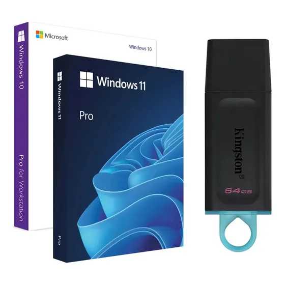 Windows 10 / 11 - Pendrive Usb Booteable + Licencia Original