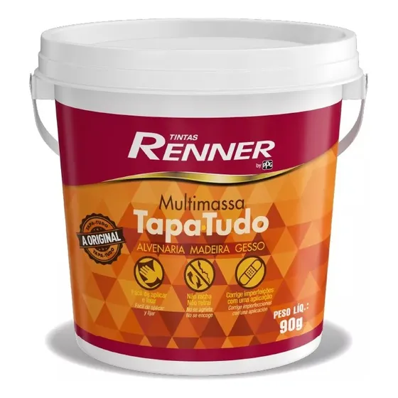 Masilla Multiuso Renner Yeso Madera  Tapa Todo - 90g Davinci