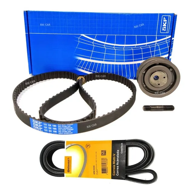 Kit Distribucion Skf  + Correa Poly-v Vw Gol Power 1.6