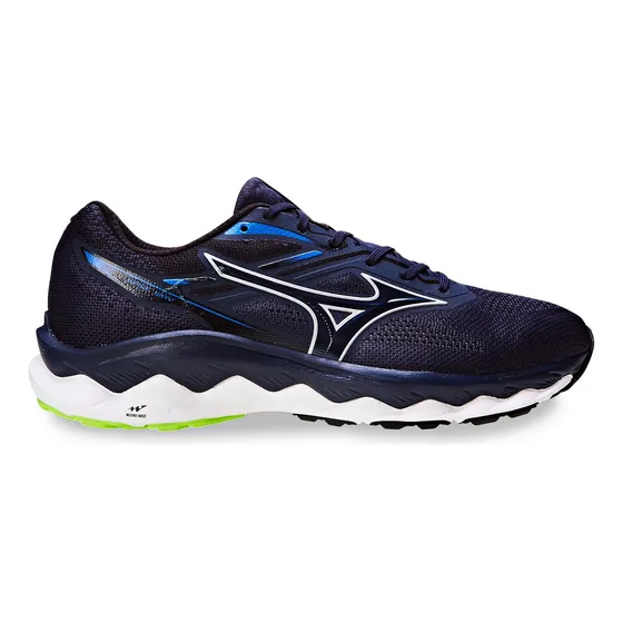 Tênis De Corrida Masculino Wave Way 5 Em Tecido Knit Mizuno