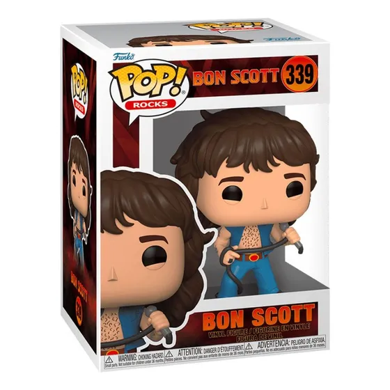 Funko Pop! Rocks Ac/dc Bon Scott 339