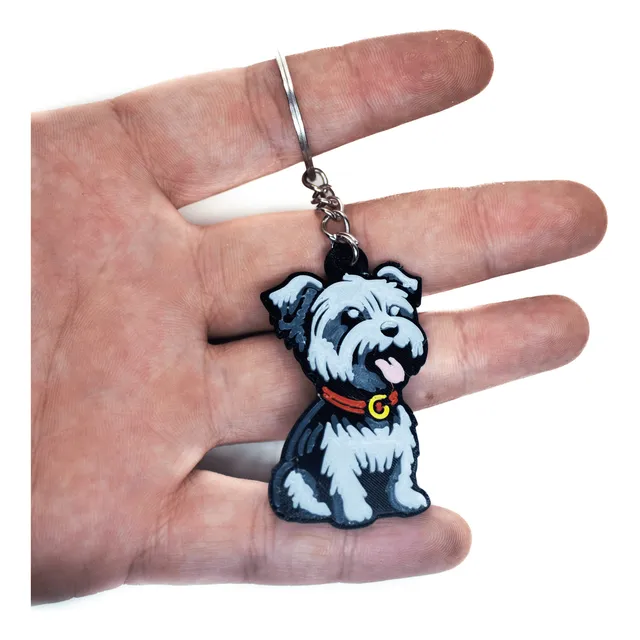 Llavero Perro Yorkshire / Colgante Mascotas