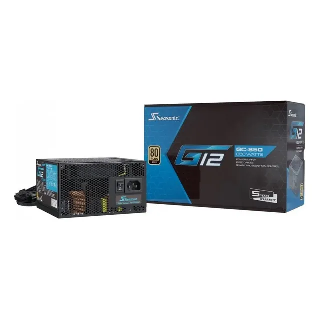 Fuente de poder para PC Seasonic G12 GC-850W 850W negra 127V