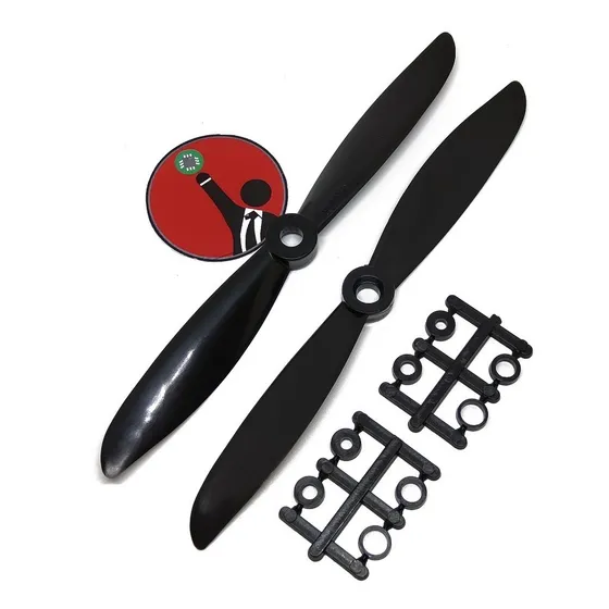 Hélices Dron 6045 Negras Drone
