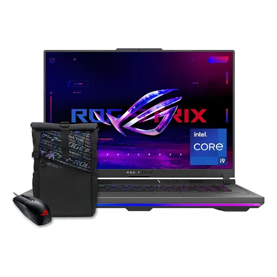 Notebook para jogos Asus Rog 16 Core i9-14900 16 GB DDR5 RTX 4070