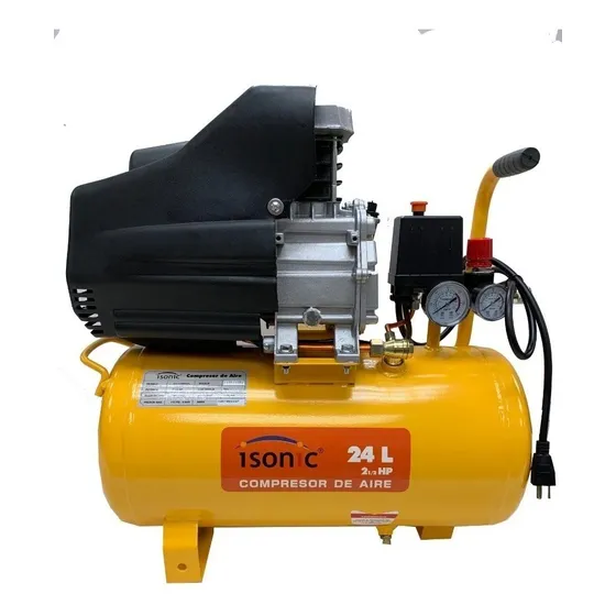 Compresor De Aire 24 Litros (6 Gal) 110v-60hz 80p (40mm) Tam