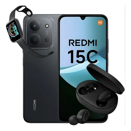 Redmi 13C Dual SIM 256GB Preto 8GB RAM | Frete grátis