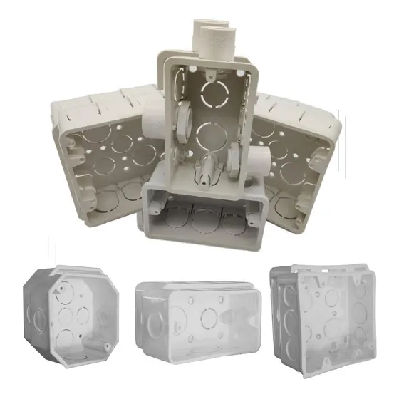 Cajetines Eléctricos De Pvc 2x4 4x4 Y 4x4 Octogonal
