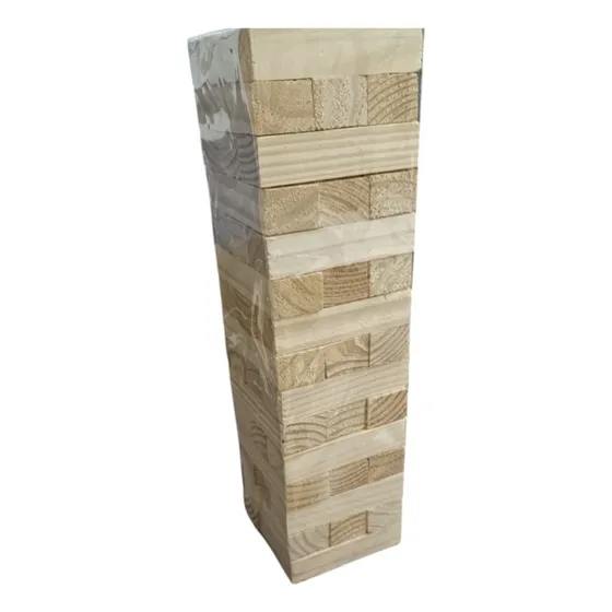 Torre Gigante Madera Juego De Mesa Familiar Bares Clásico